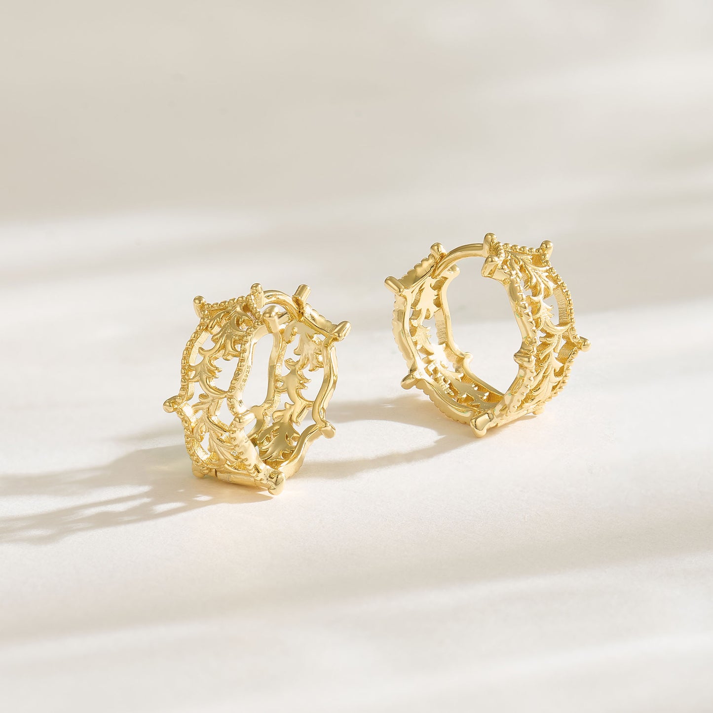 花園·羅蔓鏤光耳環