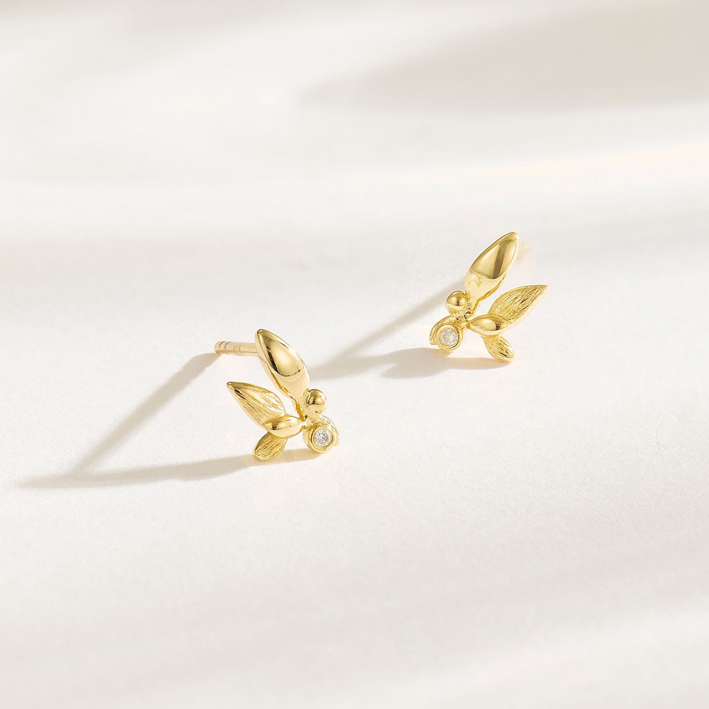 花園·初綻花苞耳環