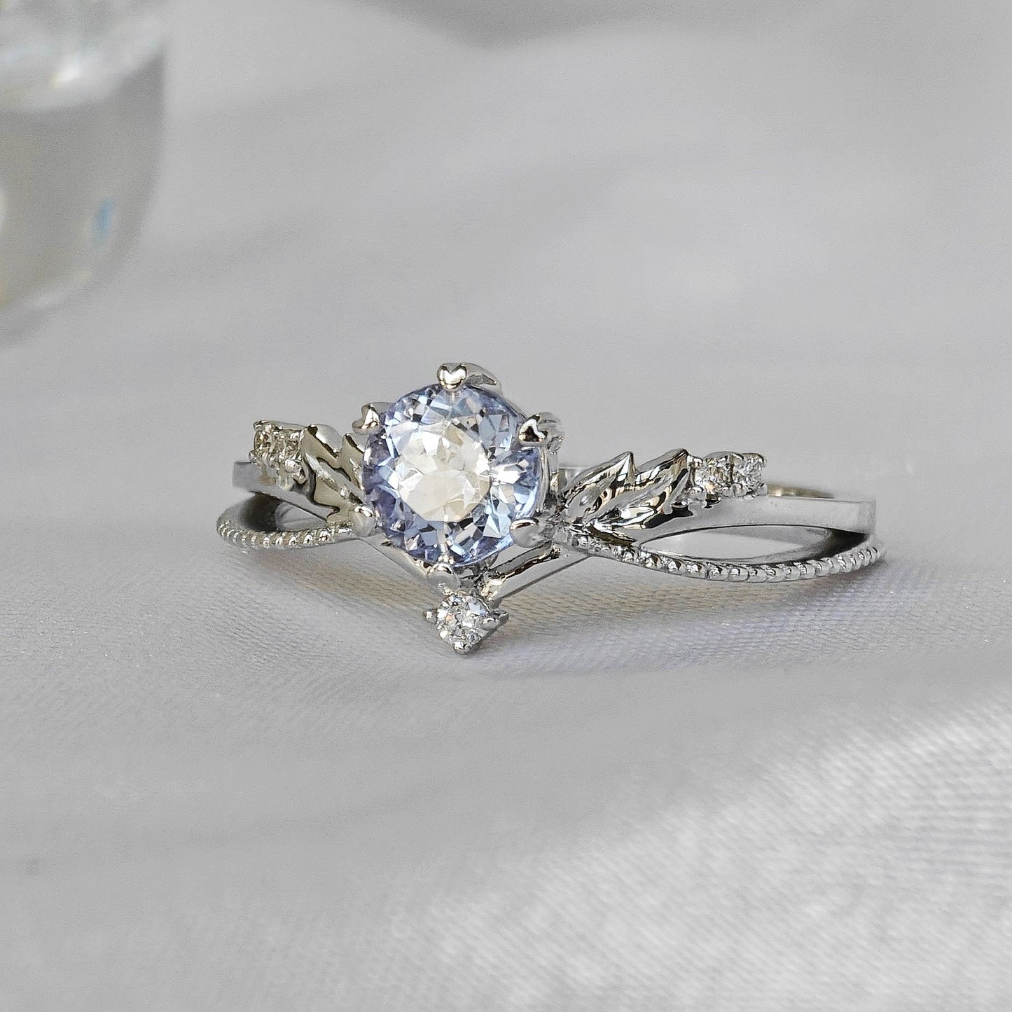 Blue Tanzanite Polished Ring(Available Now)