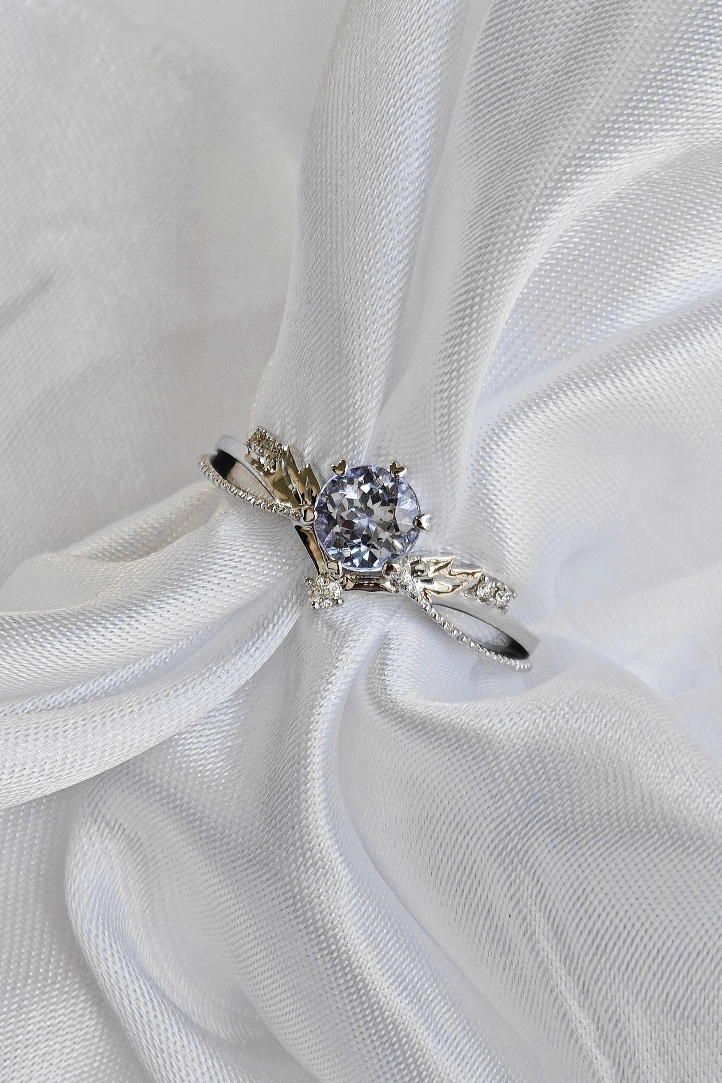 Blue Tanzanite Polished Ring(Available Now)