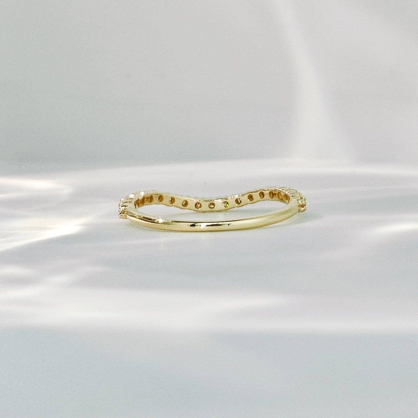 Diamond V Engagement Ring (Bespoke Model)