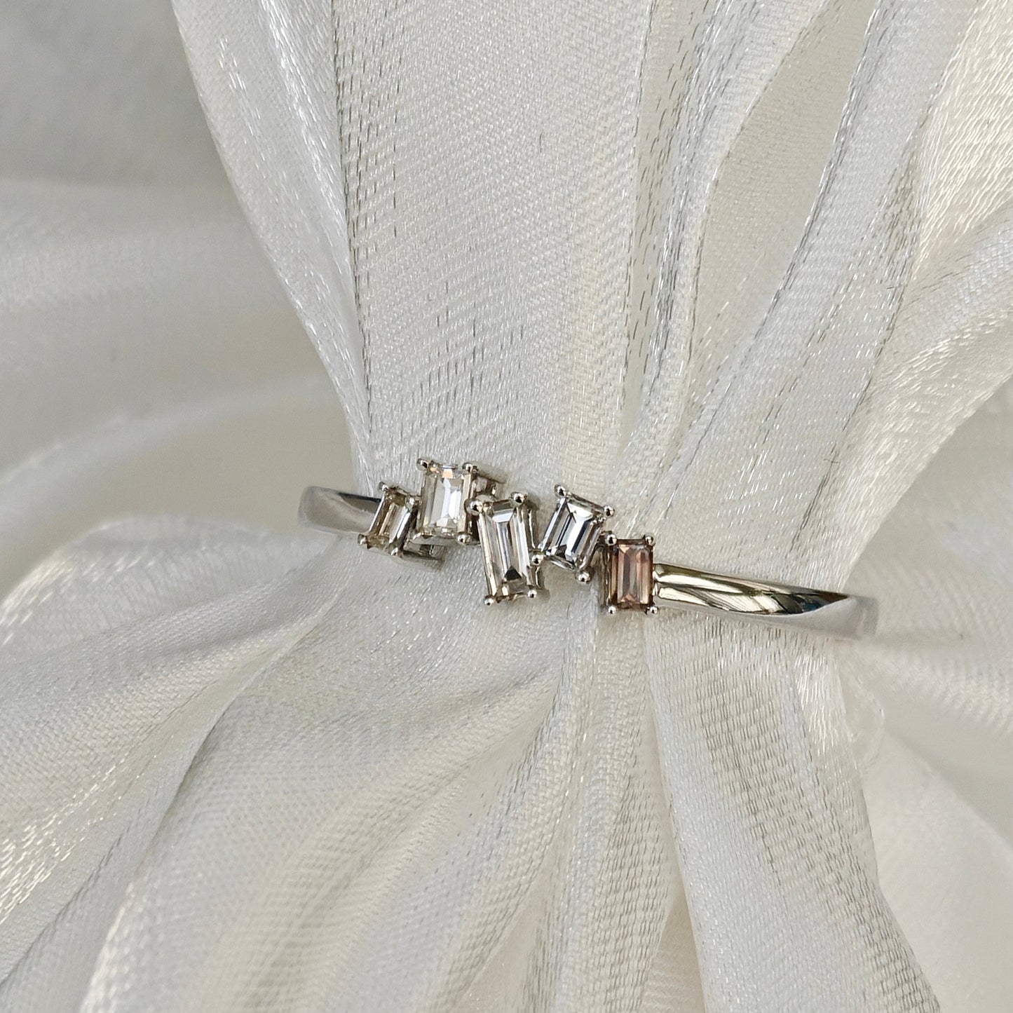Baguette Diamond Engagement Ring (Bespoke Model)