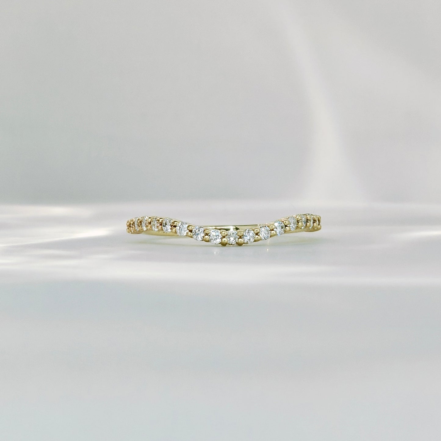 Diamond V Engagement Ring (Bespoke Model)