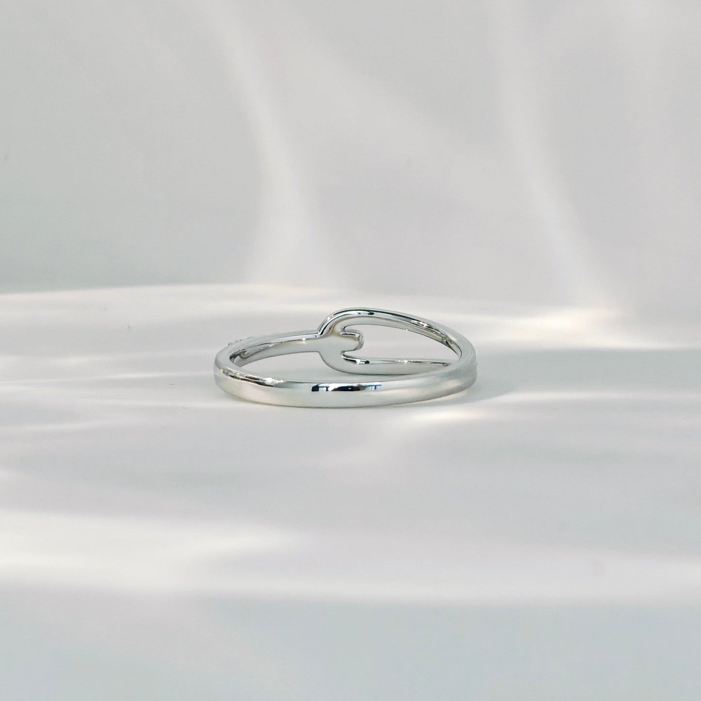 Diamond Galaxy Twist Engagement Ring (Bespoke Model)