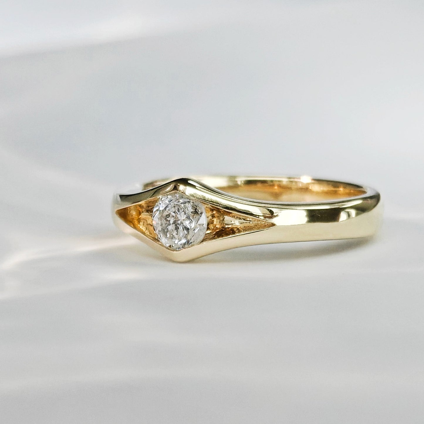 Round Cut Diamond Engagement Rings