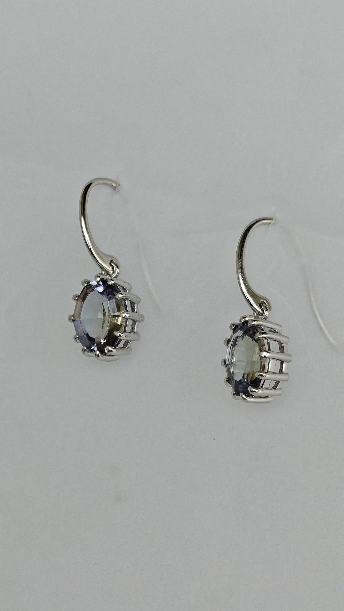 Oval Tanzanite Earrings