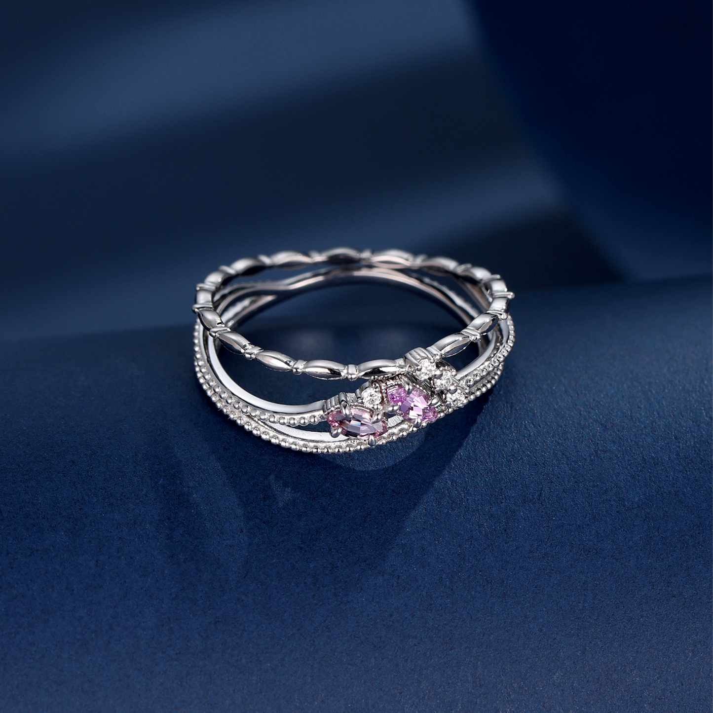 疊戴·星燿戒指