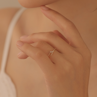 疊戴·星燿戒指