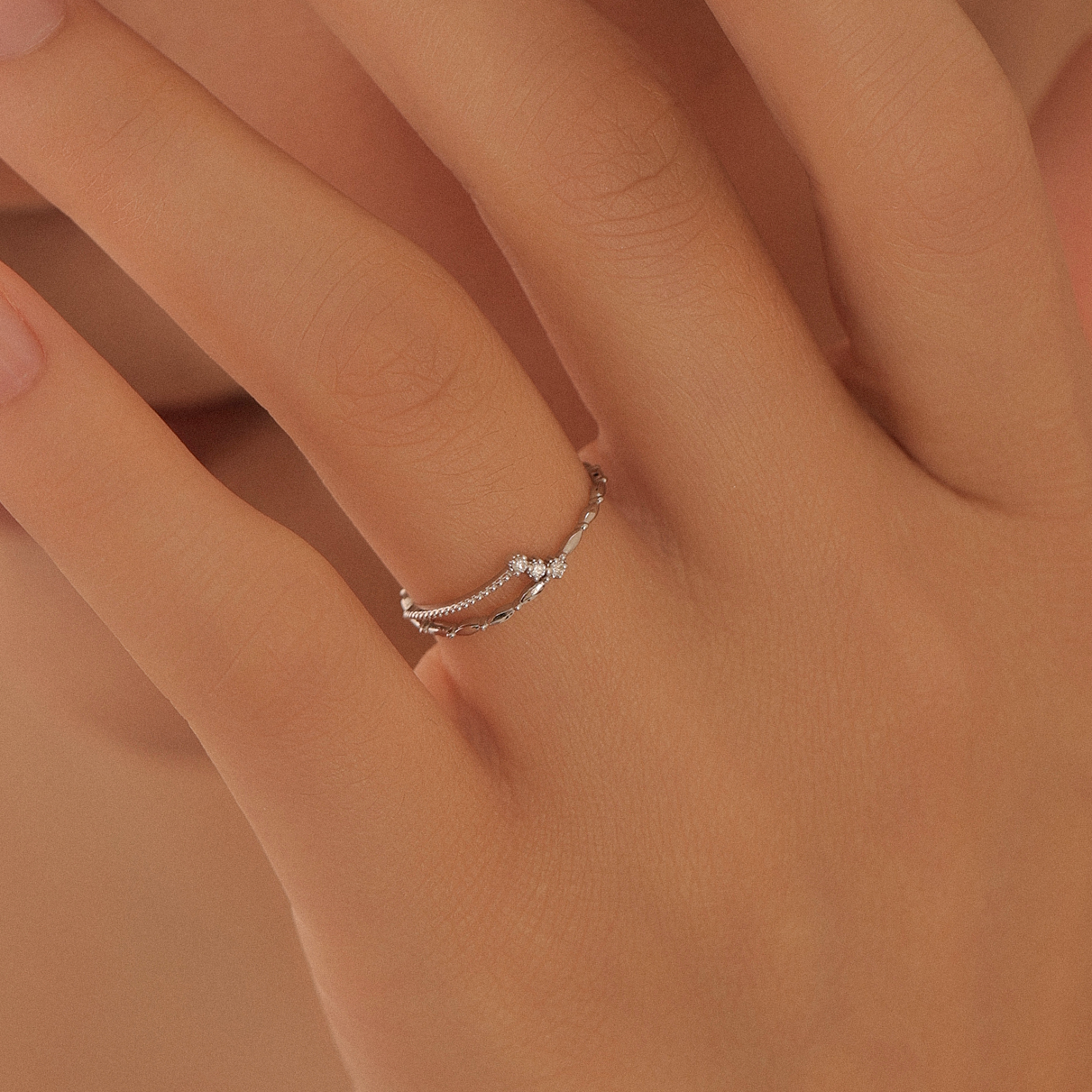 疊戴·星燿戒指