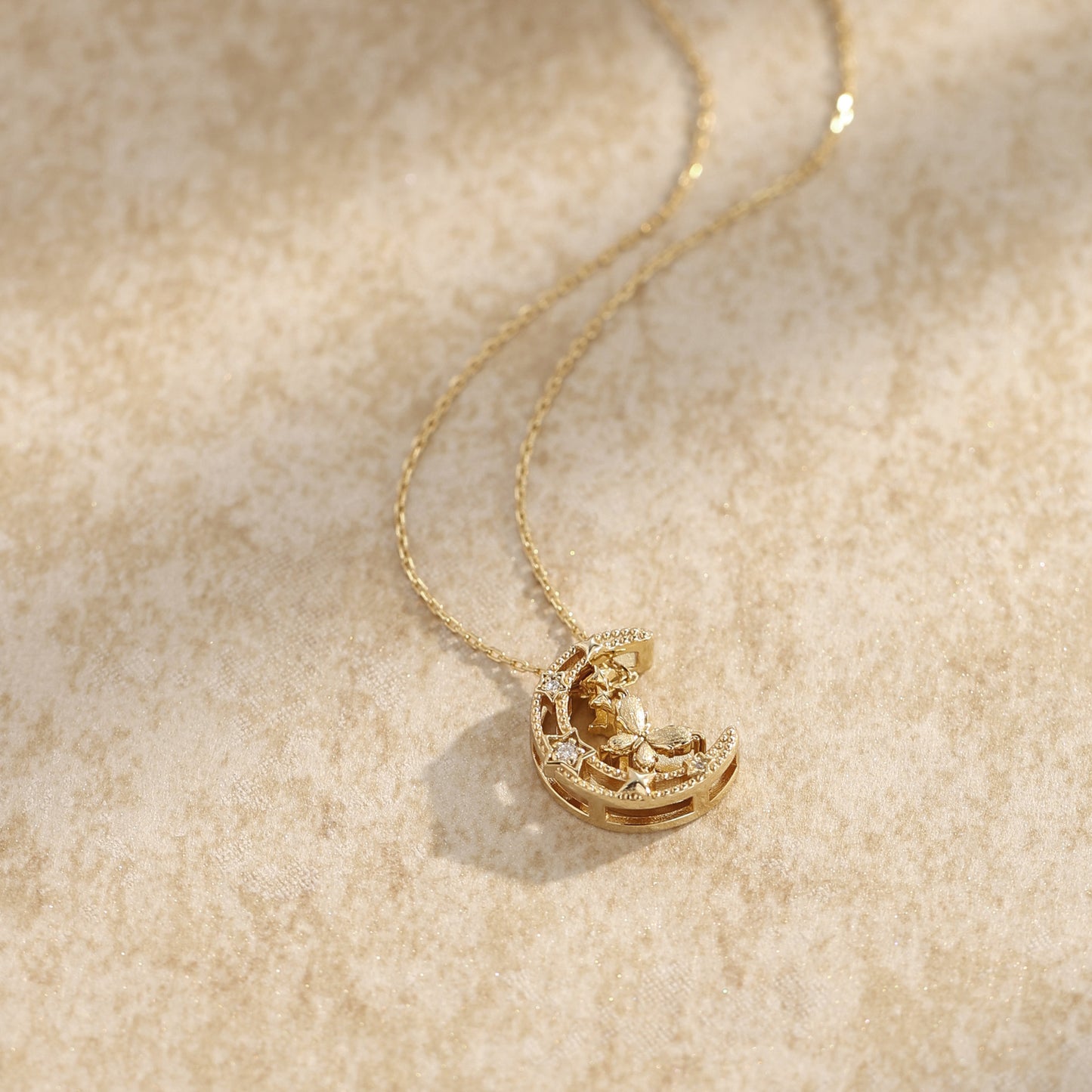 星夜·臻蝶流光項鏈