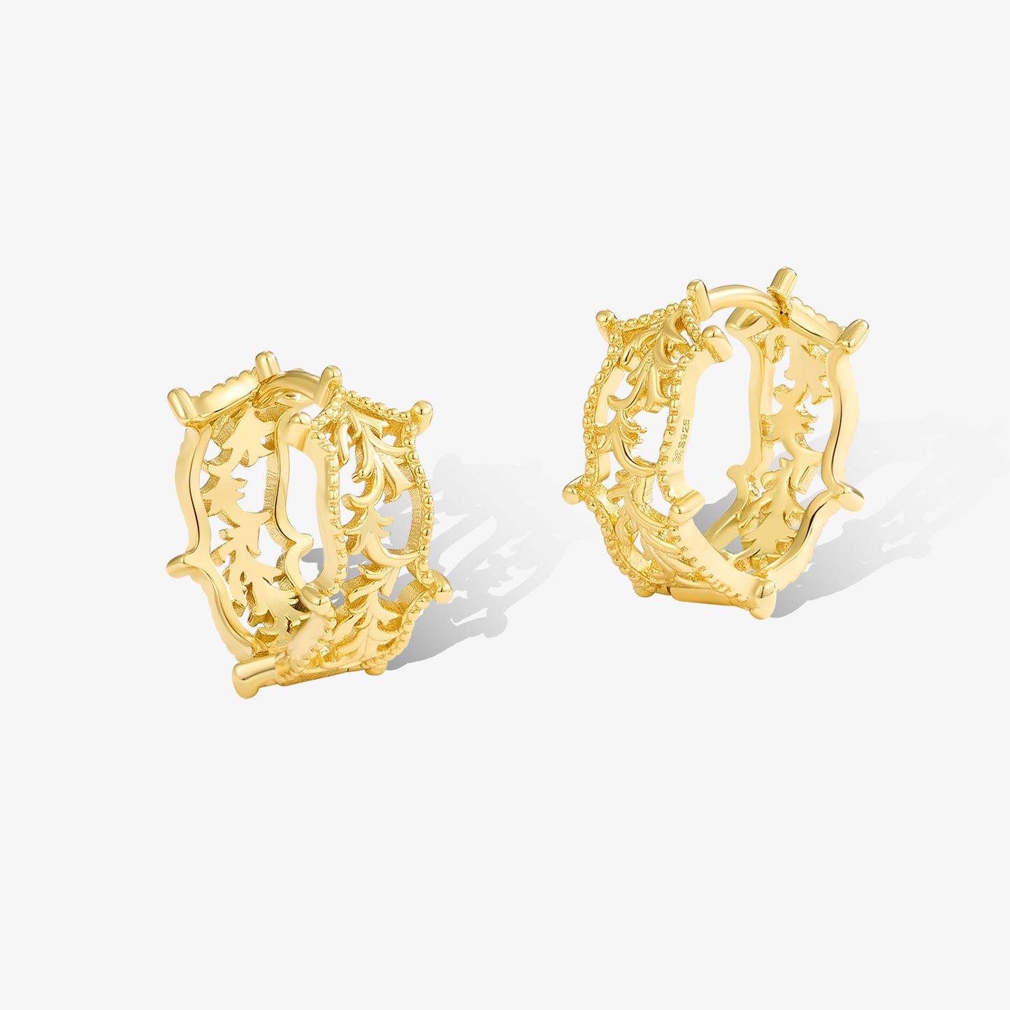 花園·羅蔓鏤光耳環