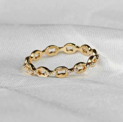 Le Bijoux Clasp Diamond Ring
