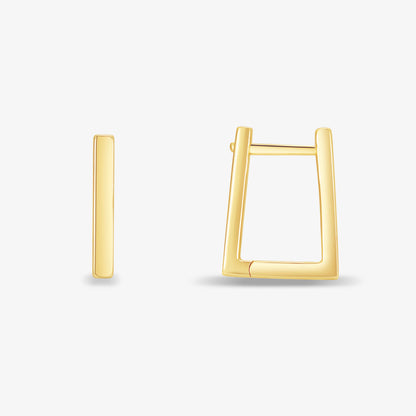 極簡·幾何間耳環