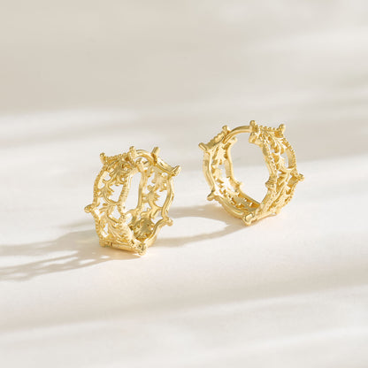 花園·羅蔓鏤光耳環