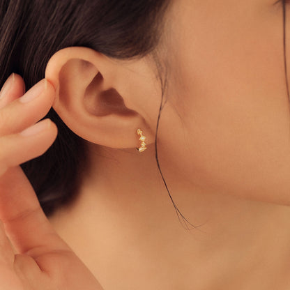 極簡·復古菱鑽耳環