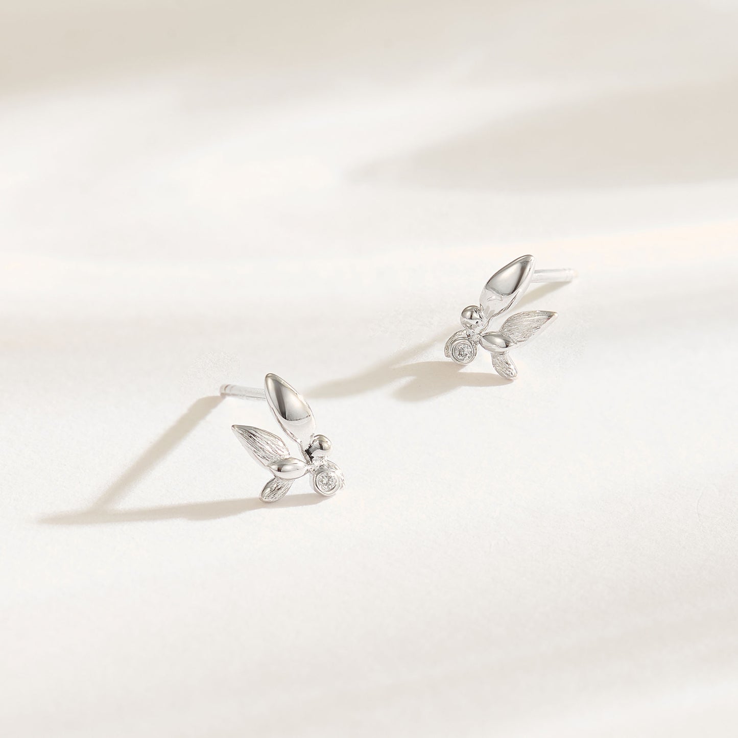 花園·初綻花苞耳環