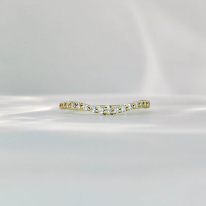 Diamond V Engagement Ring (Bespoke Model)