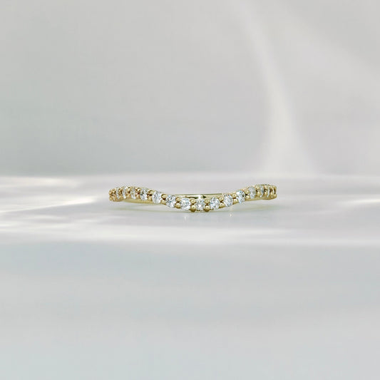 Diamond V Engagement Ring (Bespoke Model)