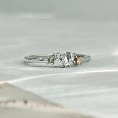 Baguette Diamond Engagement Ring (Bespoke Model)