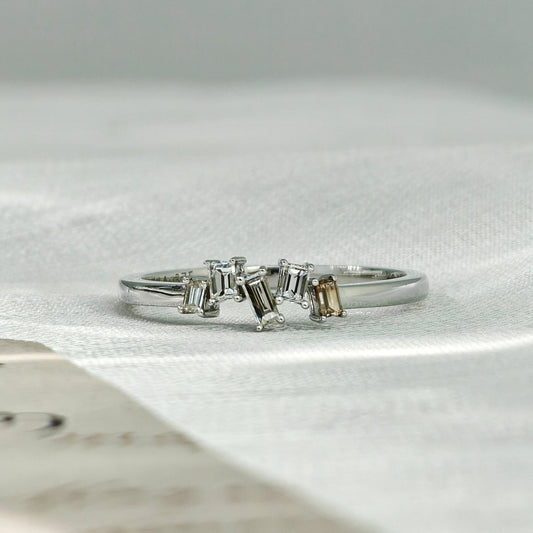 Baguette Diamond Engagement Ring (Bespoke Model)