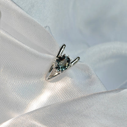 Le Bijoux Oval Shape Cut Spinel Ear Cuff