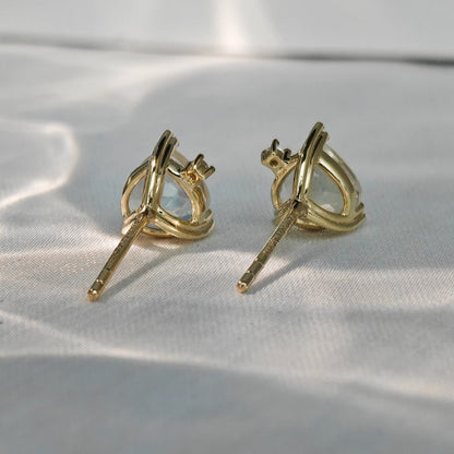 Le Bijoux Pear Shape Cut Moonstone Earrings