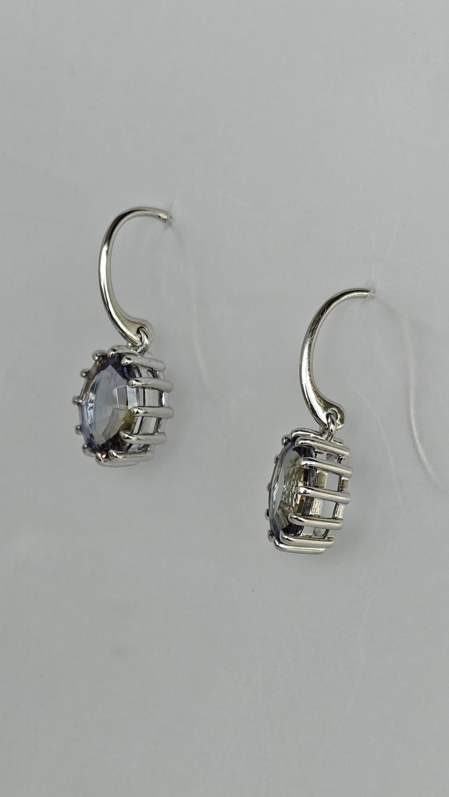 Oval Tanzanite Earrings