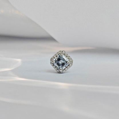 Light Blue Sapphire Earrings