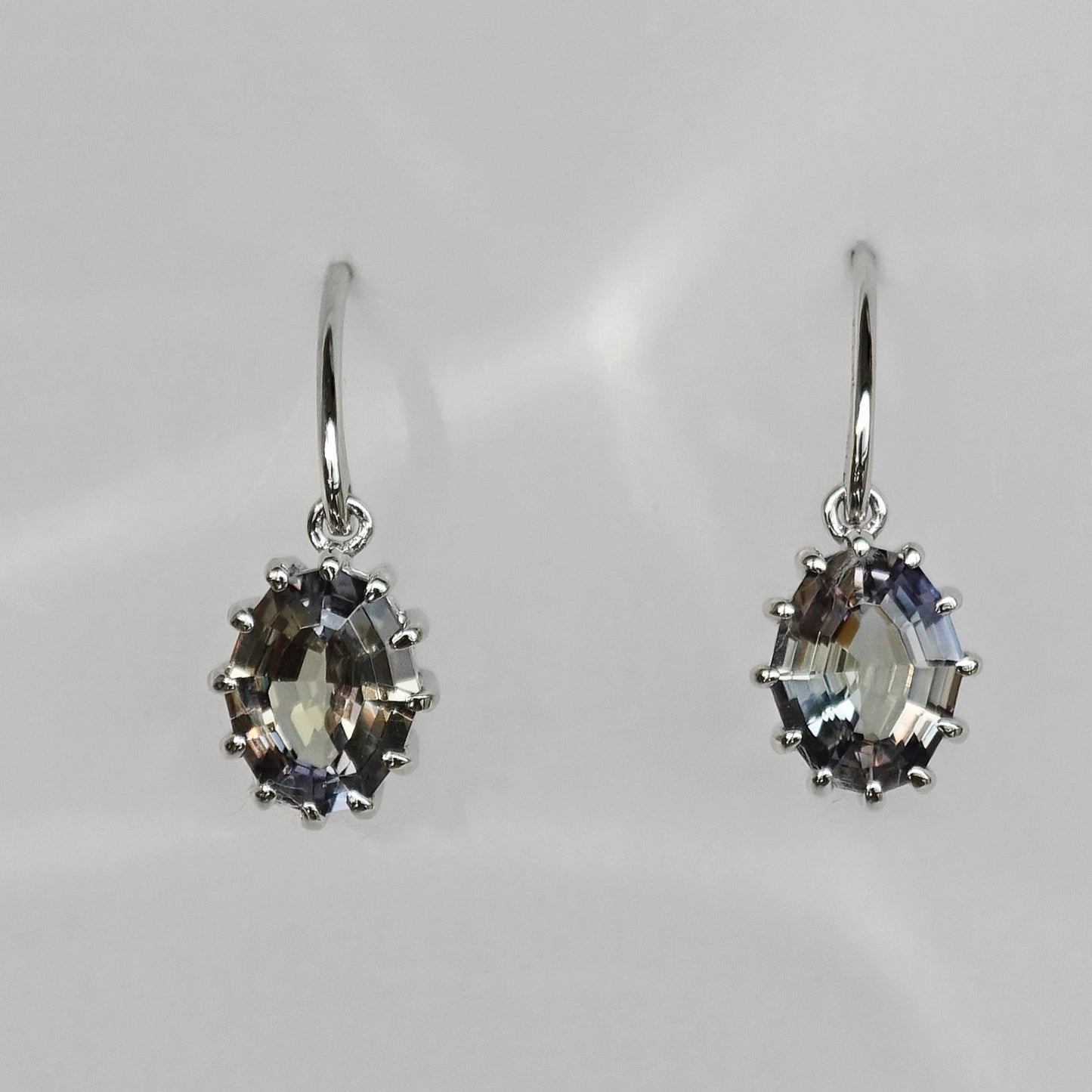 Oval Tanzanite Earrings